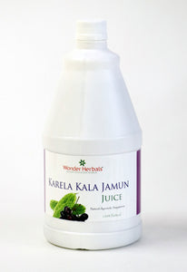 Karela kala jamun Juice 1L - Wonder Herbals India