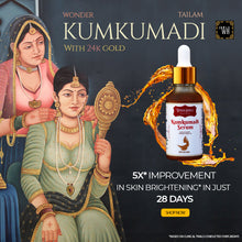 Load image into Gallery viewer, Wonder kumkumadi 24K Gold Radiance Serum - Wonder Herbals India
