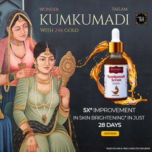 Wonder kumkumadi 24K Gold Radiance Serum - Wonder Herbals India