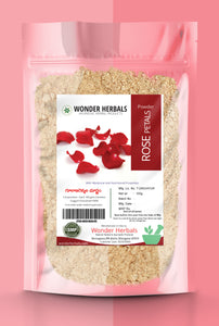 Gulabi (Rose petals) Powder - Wonder Herbals India