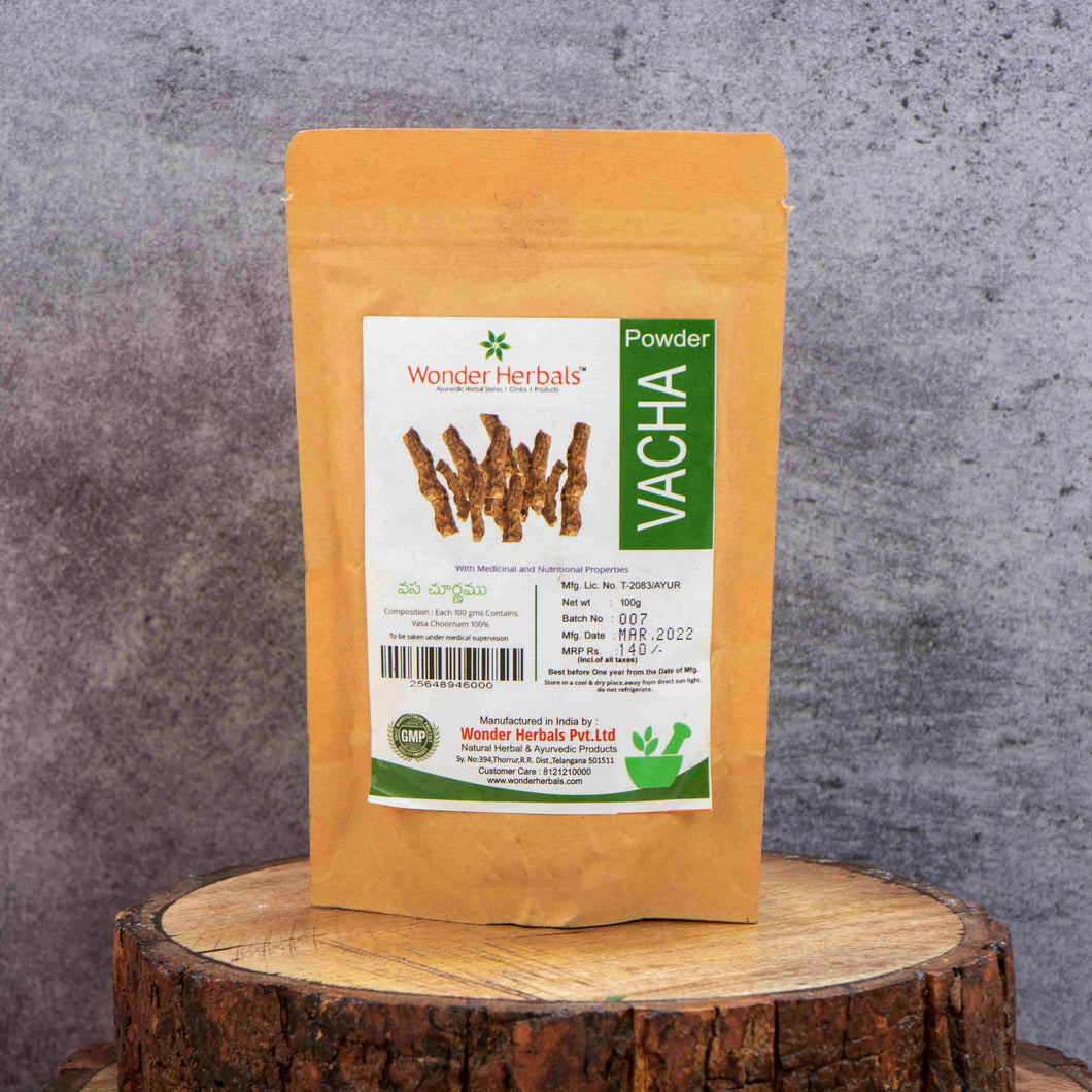 Vasa (Vacha,Sweet Flag) Powder - Wonder Herbals India